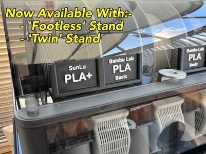 Simple Label Stand With Swappable Labels