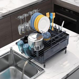 Isharp Dish rack improved *leakless* drain spout