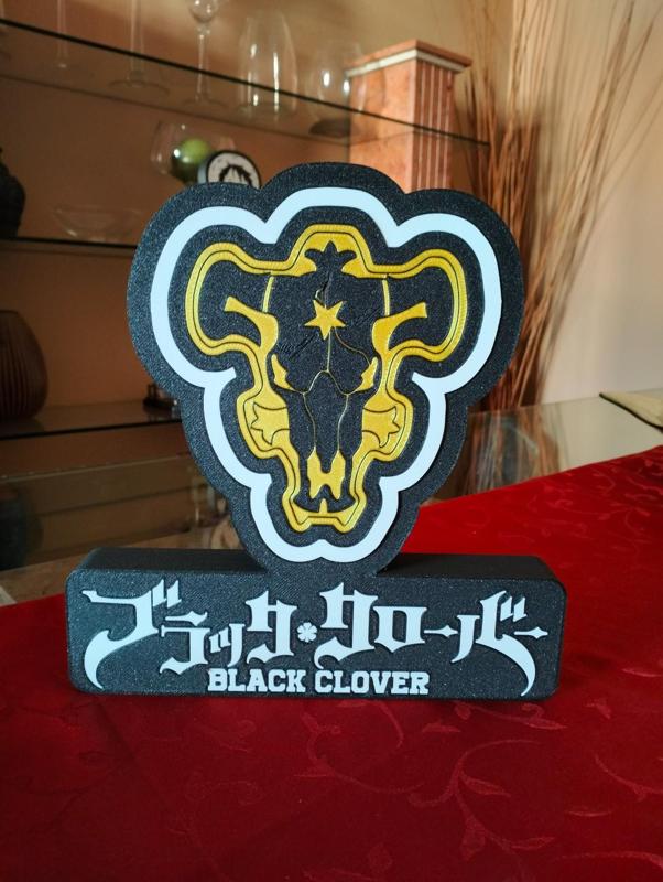 Black Clover Anime LightBox LED Light