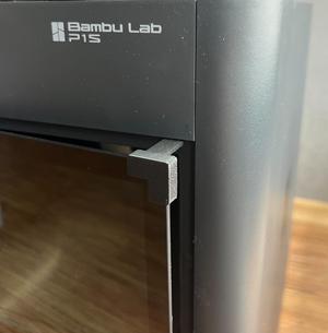 Minimalist door holder bambu lab p1s/x1c
