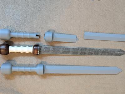 Gladiator Roman Spatha - Movie Opening Scene Sword