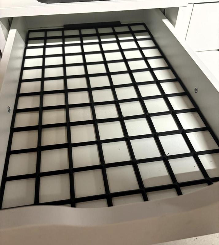 Gridfinity Alex Ikea base slim (36cm) drawer.