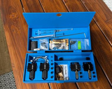 Bambu Lab box tools, hotend, accessories