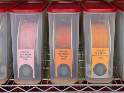 Filament Dry Box for Rubbermaid 21 Cup