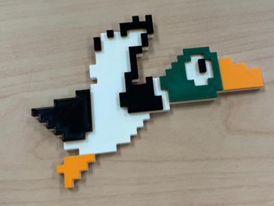 Duck hunt - Dog and Duck - Wall art
