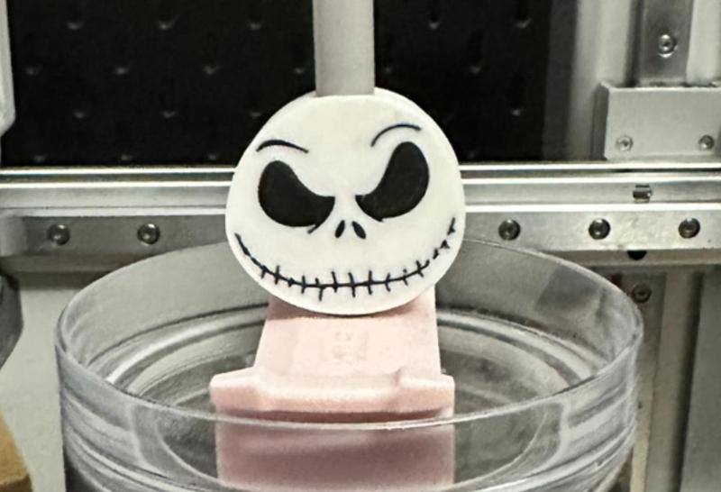 Jack Skellington Straw topper