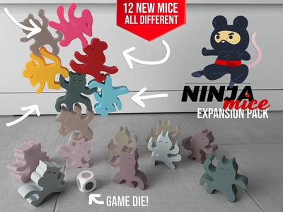 Ninja Mice: Ninja Cats Expansion Pack