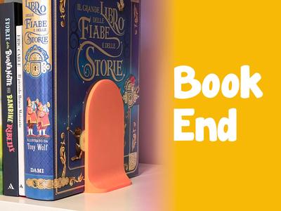 Practical Book End Holder