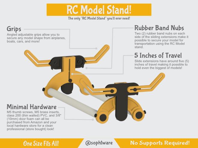 RC Model Stand