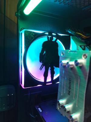 120mm Mandalorian PC Fan Cover