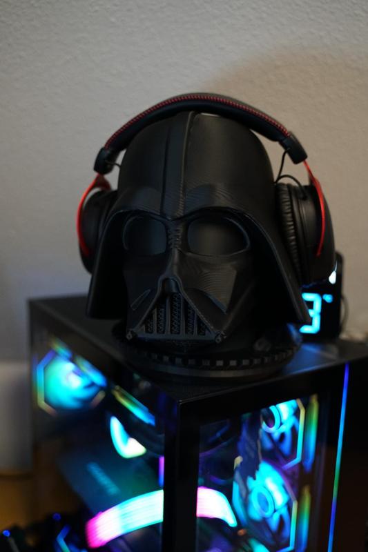 Darth Vader headset stand