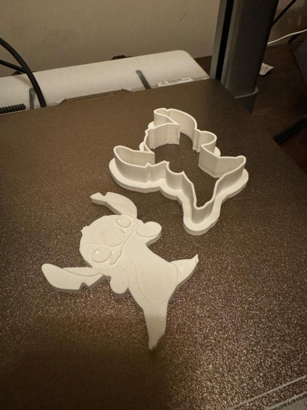 Stitch cookie cutter