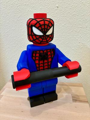 Spiderman Brick Toilet Paper Holder