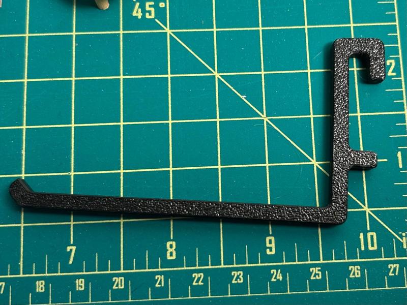 Long hooks for SKADIS pegboard. Good for yarn cakes