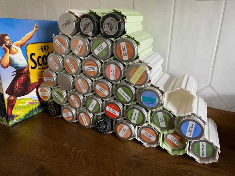 Modular spice rack