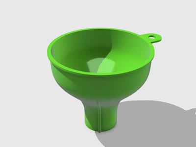 Washer Fluid Funnel (Optimized for Tesla Model Y)