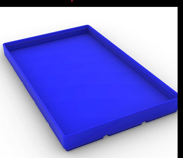 Gridfinity Plain Bins - Various heights