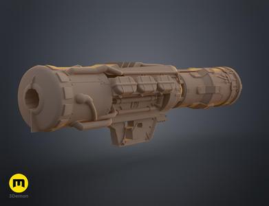 Tiny Tina's Nukem rocket launcher - Borderlands