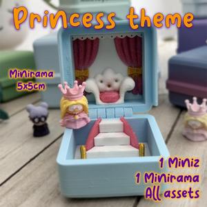 Princess - Minirama 5x5 by MiniToysMaker