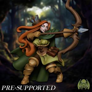 Florence The Archer [PRE-SUPPORTED] Female Ranger Archer