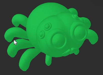Glowing Spider