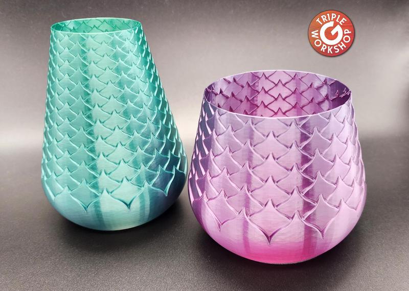 Lotus Spiral Vases V2