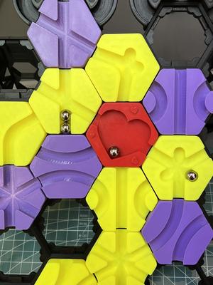 Hextraction Heart Tiles pack