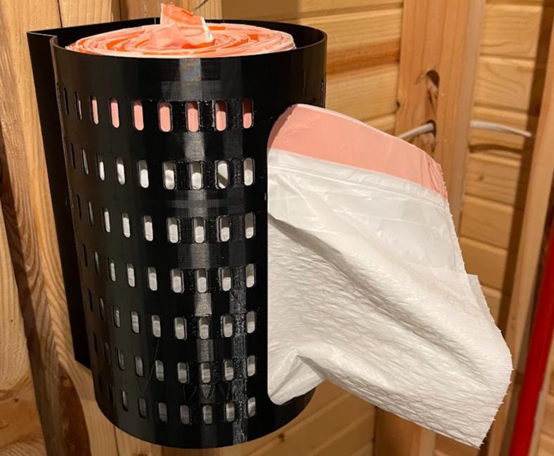 V2 - Kirkland White and Black Trashbag Dispensers