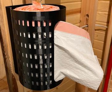 V2 - Kirkland White and Black Trashbag Dispensers