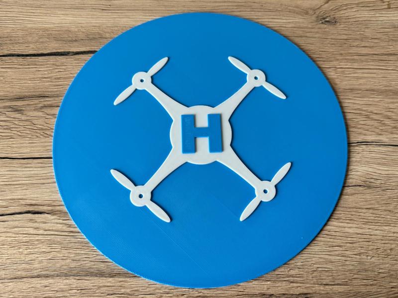Drone landing pad