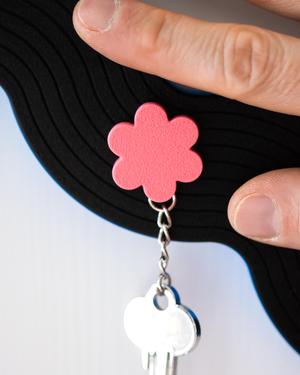 Blossom // Flatland Keychain Magnet