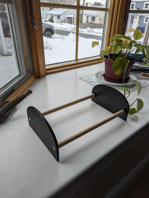 Disc Golf Cart Disc Rack