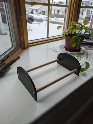 Disc Golf Cart Disc Rack
