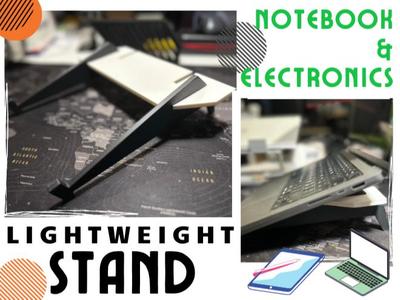 Ultra Lightweight Snap-fit Notebook Stand