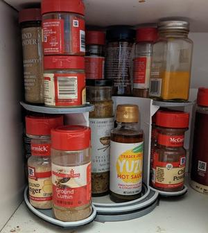 Rotating Spice Rack