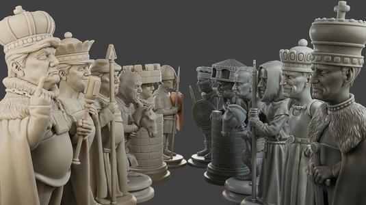 Donald Trump vs Joe Biden Chess