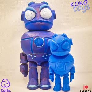 CUTE ROBOT PRINT-IN-PLACE ARTICULATED
