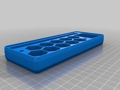 Slim Magnetic D&D 10 Dice / Pencil / Figure Case