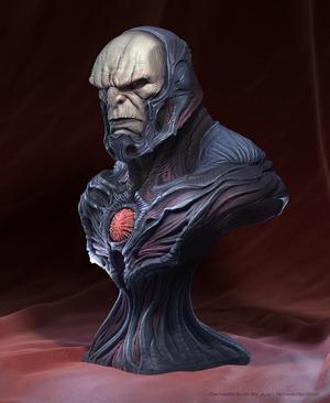 Darkseid bust Number 2 Ready for printing