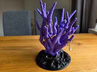 Coral Jewellery Stand