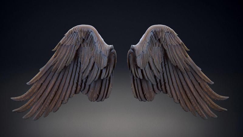 Wings  I 3D Sculpting