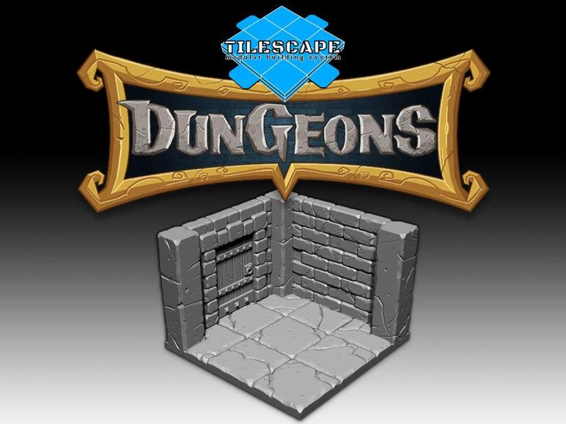 Tilescape™ DUNGEONS Core Set (by Rocket Pig Games Inc.)
