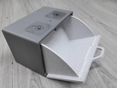 Upper magnetic side-opening storage box inner shell