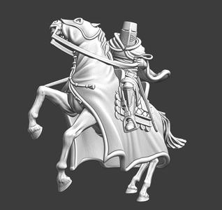 Medieval Teutonic knight – Battle at Lake Peipus 1241, april 5th