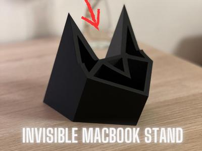 Invisible Laptop Riser
