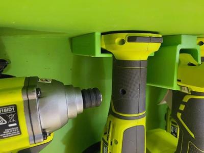 Ryobi One+ tool hanger
