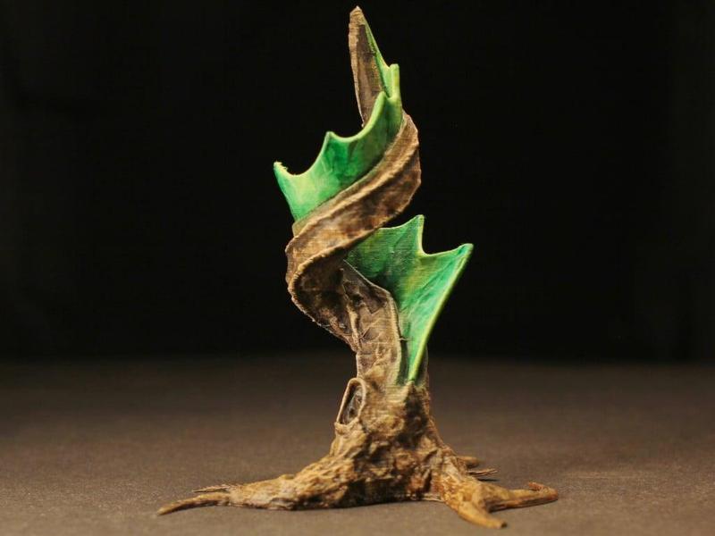 Tabletop plant: “Corkscrew-Tree” (Alien Vegetation 08)