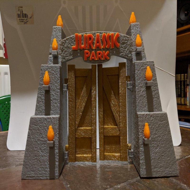 Ultimate Jurassic Park Gate (Textured)