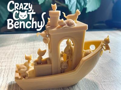 Crazy Cat Benchy