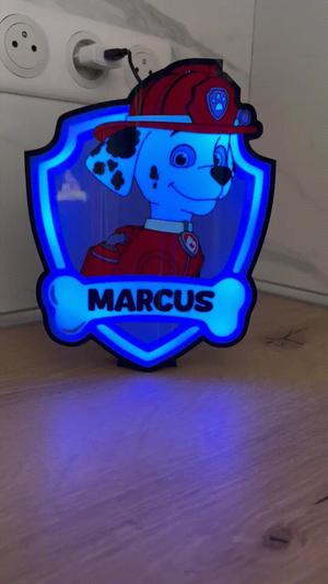 Lamp Marcus Light Led Paw Patrol